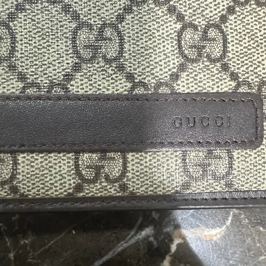[BUNJANG] Gucci GG Supreme Bifold Wallet / 구찌 GG 수프림 반지갑