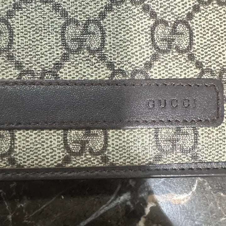 [BUNJANG] Gucci GG Supreme Bifold Wallet / 구찌 GG 수프림 반지갑