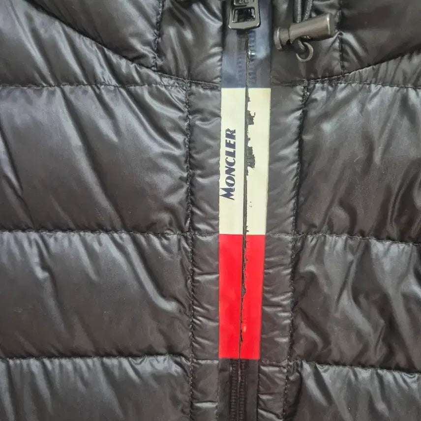 [BUNJANG] Moncler Black Hooded Lightweight Padded Jacket TG 5 / 몽클레어 블랙 패딩 후드 점퍼
