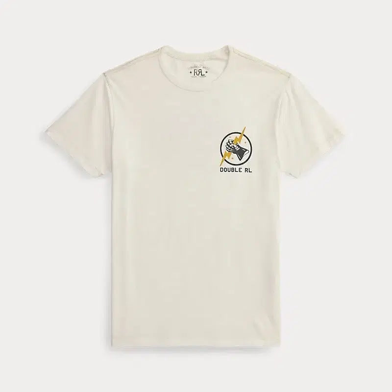 [BUNJANG] RRL Garment Dyed Jersey Graphic T-Shirt / rrl 가먼트 다이 저지 그래픽 티셔츠