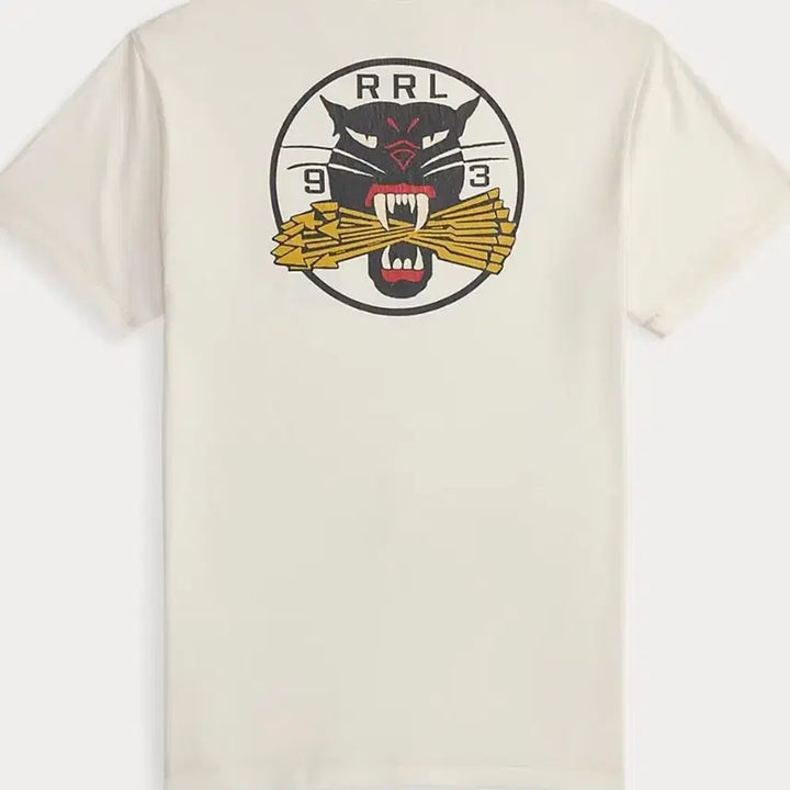 [BUNJANG] RRL Garment Dyed Jersey Graphic T-Shirt / rrl 가먼트 다이 저지 그래픽 티셔츠