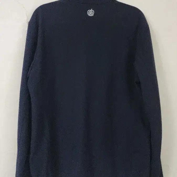 [BUNJANG] Apple Kind Navy Orange Zip-up Jacket 100 / 애플라인드 네이비 오렌지 집업 자켓 100