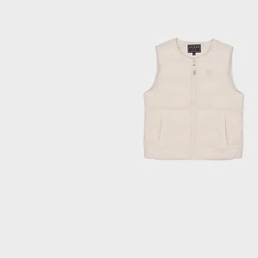 [BUNJANG] Guess Roundneck Down Vest Lightweight XS / 게스 라운드넥 덕다운 중경량 베스트 XS