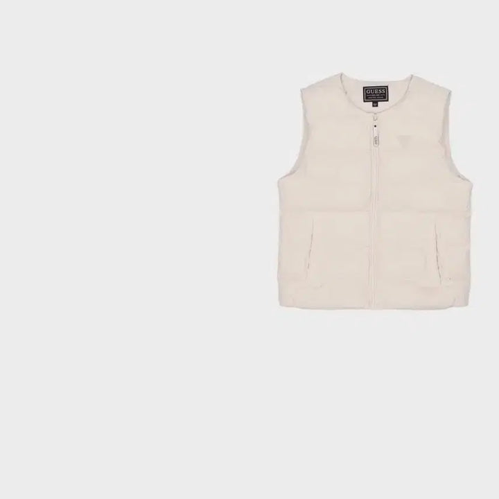 [BUNJANG] Guess Roundneck Down Vest Lightweight XS / 게스 라운드넥 덕다운 중경량 베스트 XS