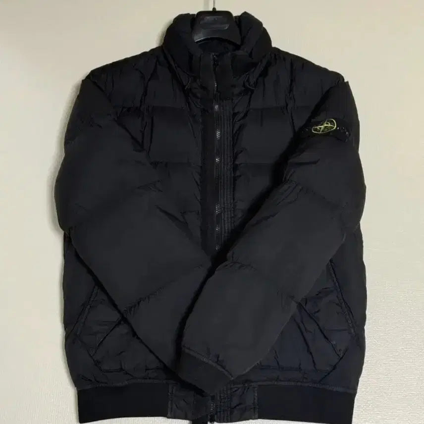 [BUNJANG] Stone Island 18FW Crinkles Parka Black L / 스톤아일랜드 18fw 크링크랩스 블랙색상 L사이즈