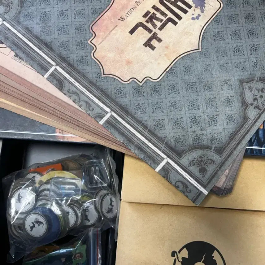 [BUNJANG] Watson &amp; Holmes Board Game / 왓슨앤홈즈 보드게임