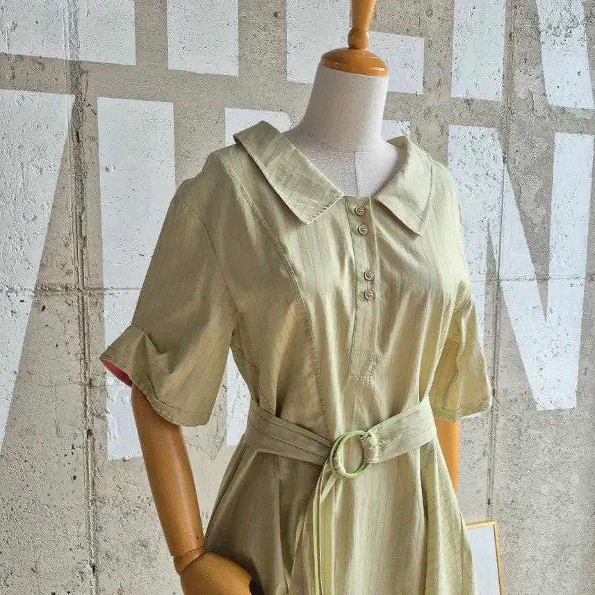 [BUNJANG] CC Collect Peter Pan Collar Long Dress / cc컬렉트 피터팬칼라  롱 원피스
