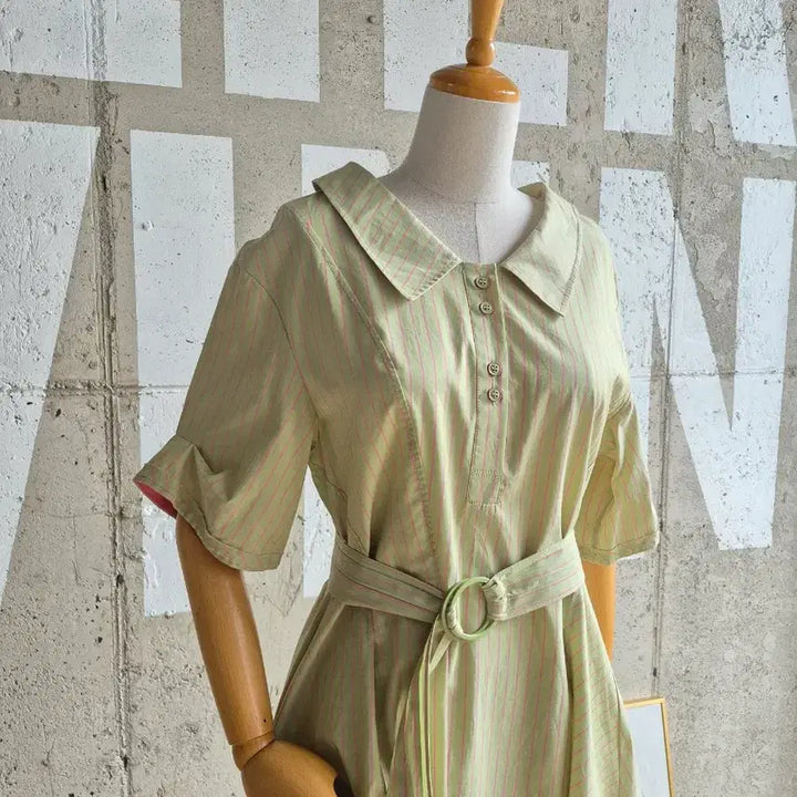 [BUNJANG] CC Collect Peter Pan Collar Long Dress / cc컬렉트 피터팬칼라  롱 원피스