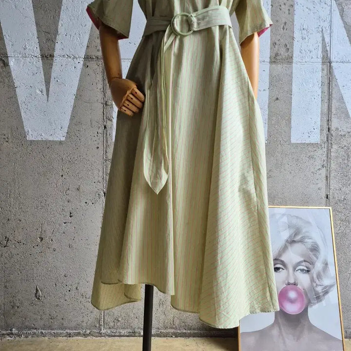[BUNJANG] CC Collect Peter Pan Collar Long Dress / cc컬렉트 피터팬칼라  롱 원피스