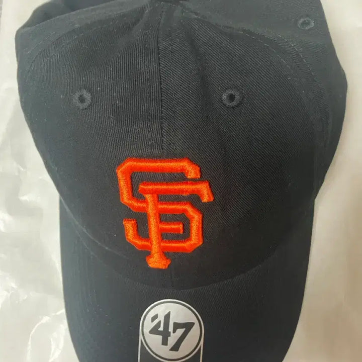 [BUNJANG] 47 Brand San Francisco Giants Home Logo Cleanup Ball Cap / 47 브랜드 샌프란시스코 자이언츠 홈 로고 클린업 볼캡 (새제품)