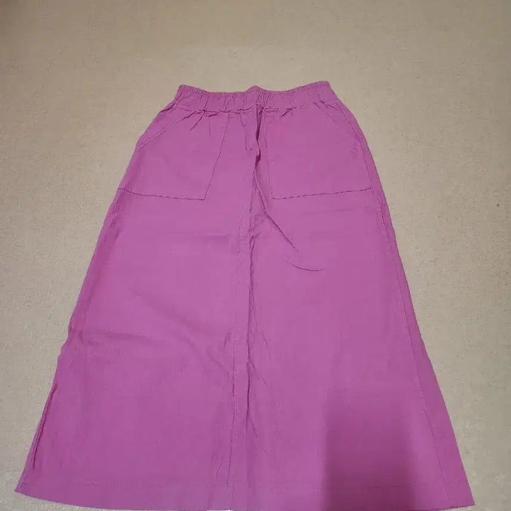 [BUNJANG] Pink Long Skirt Cotton Skirt / 핑크색 롱 스커트 면 치마