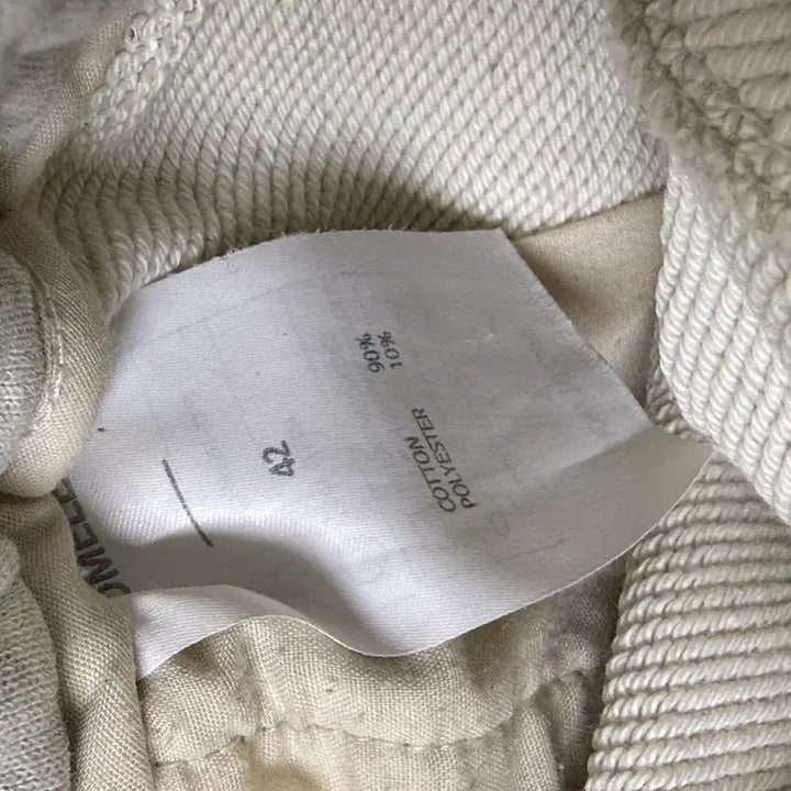 [BUNJANG] Nomellert Hampton Sweat Jogger Pants Melange Oat / 노멜렛 햄튼 스웻 조거팬츠 멜란지오트밀 42