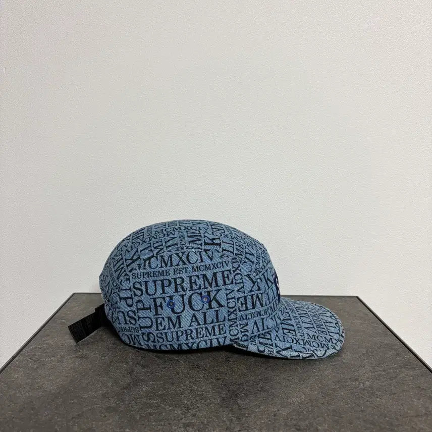 [BUNJANG] Supreme Box Logo Denim Camp Cap / (OS) 슈프림 박스로고 캠프캡 모자 데님