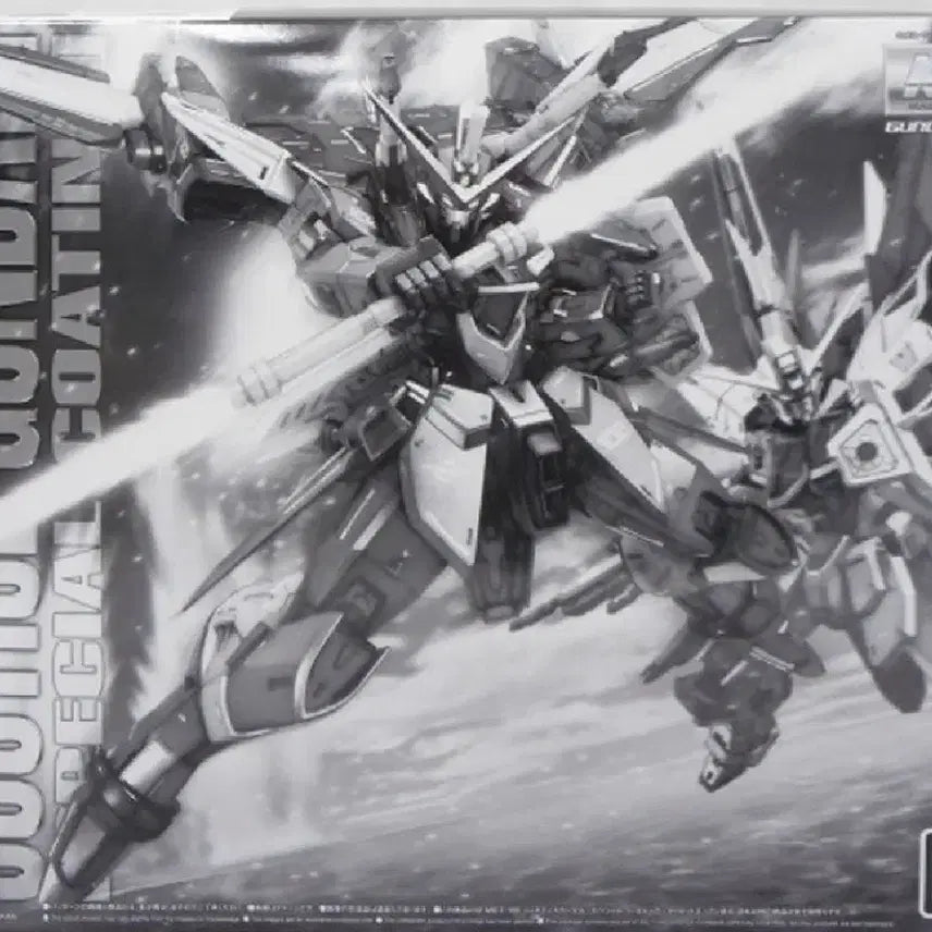 [BUNJANG] Bandai MG Justice Gundam Special Coating Model Kit / mg 저스티스 건담 스페셜코팅