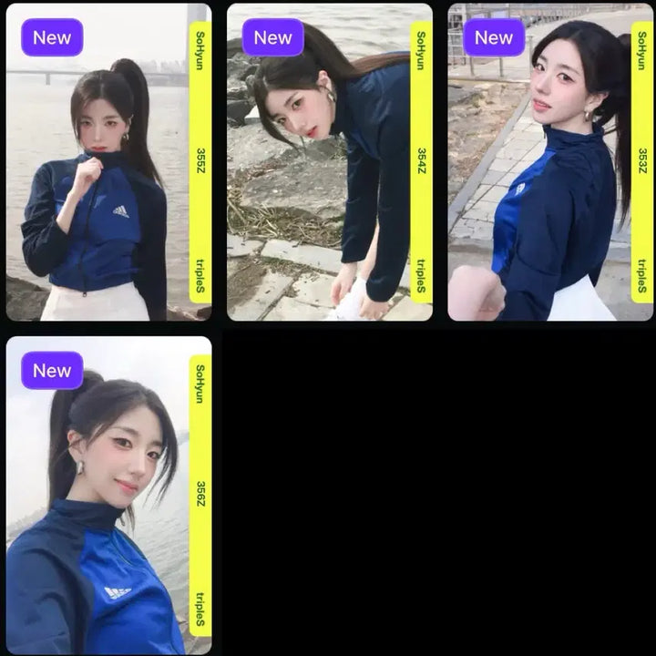 [SOLD OUT] 트리플에스 pre-flight 박소현 세트