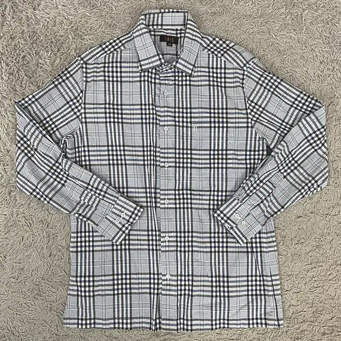 [BUNJANG] Daks Long Sleeve Check Shirt Size 100 / 닥스 긴팔 체크 셔츠 100