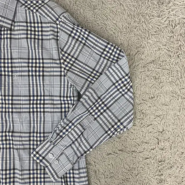 [BUNJANG] Daks Long Sleeve Check Shirt Size 100 / 닥스 긴팔 체크 셔츠 100