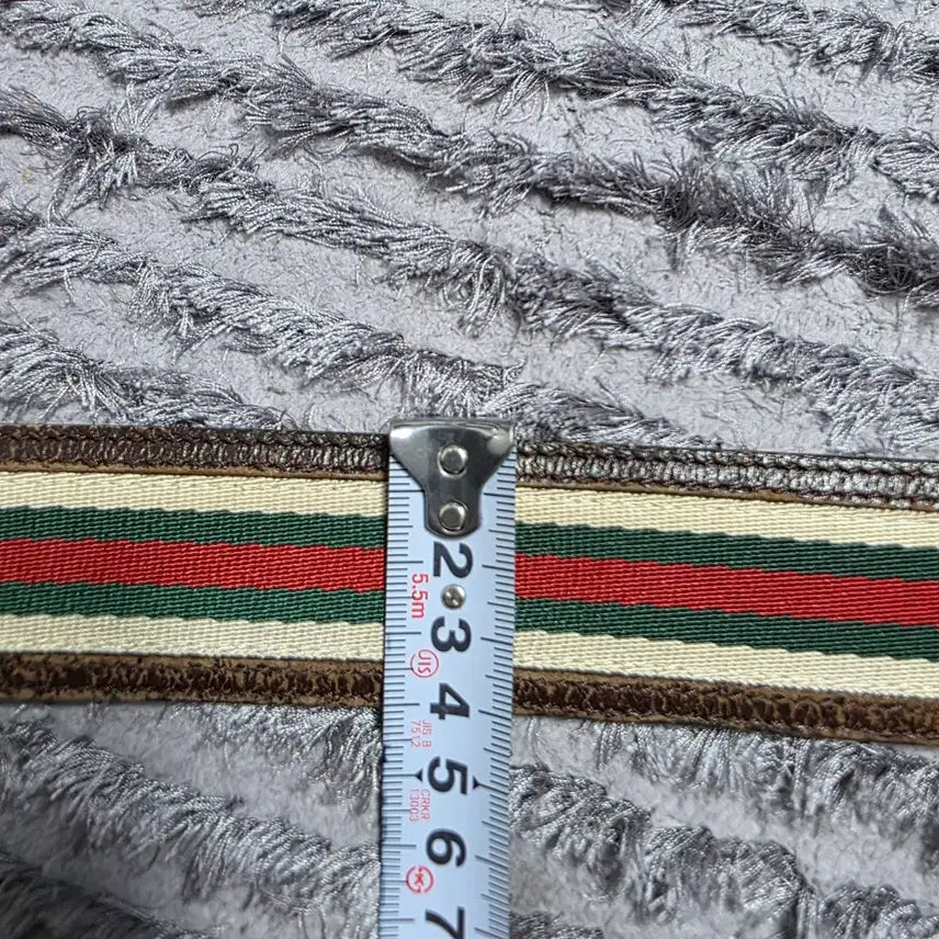 [BUNJANG] Gucci GG Logo Three-Stripe Belt / 구찌 GG 로고 삼선 벨트