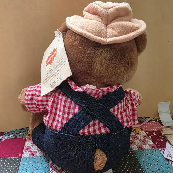 [BUNJANG] Delmonte Classic Teddy Bear (Approx. 24cm) / 델몬트 고전 인형 테디베어 곰인형 레트로 빈티지