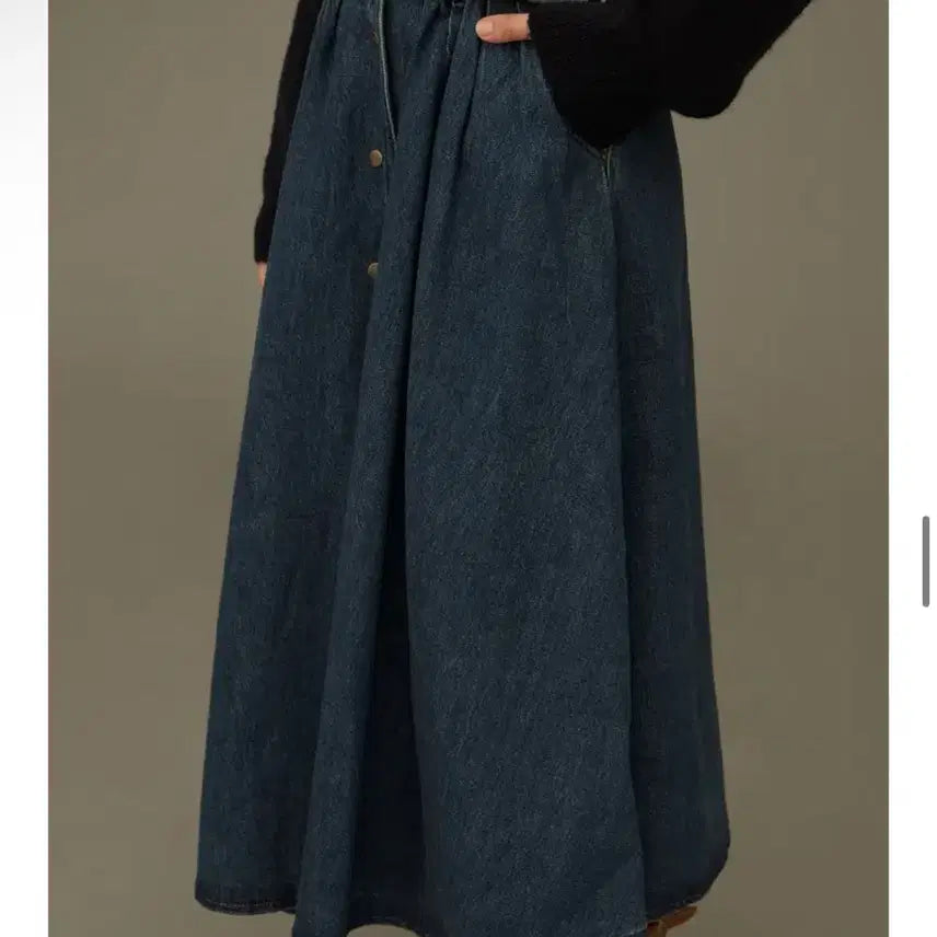 [BUNJANG] Howus Denim Skirt / 호와스 howus 데님스커트
