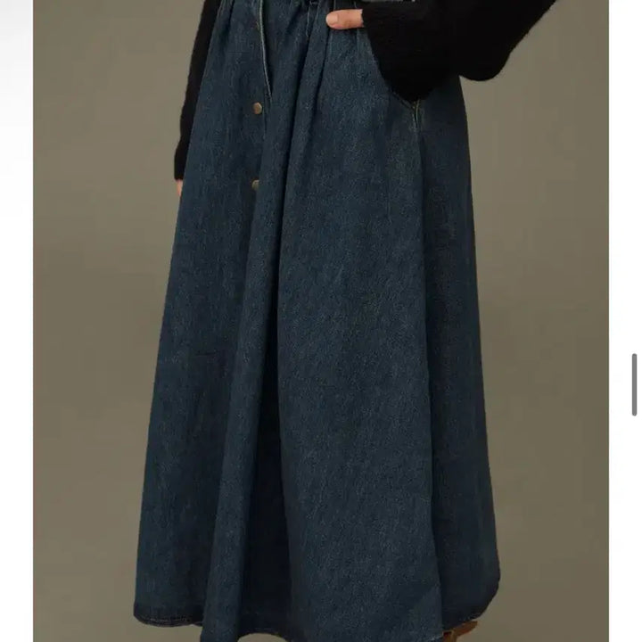 [BUNJANG] Howus Denim Skirt / 호와스 howus 데님스커트