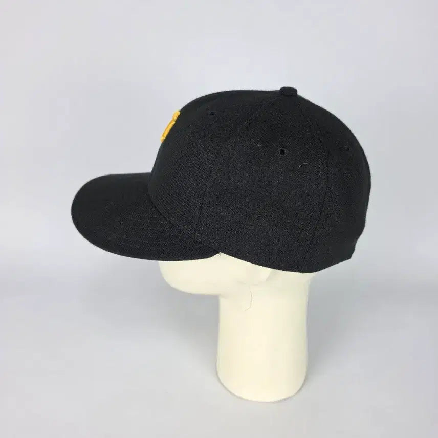 [BUNJANG] New Era Pittsburgh Pirates Authentic Snapback Hat / 뉴에라 피츠버그 파이리츠 어센틱  블랙 스냅백 모자 55.8cm.0407