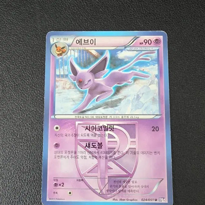[SOLD OUT] 포켓몬 카드 에브이 플라스마단 bw8