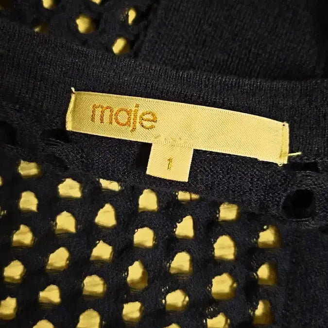 [BUNJANG] Maje Navy Knit Cardigan Size 1 / 마쥬 네이비 니트 가디건 1사이즈