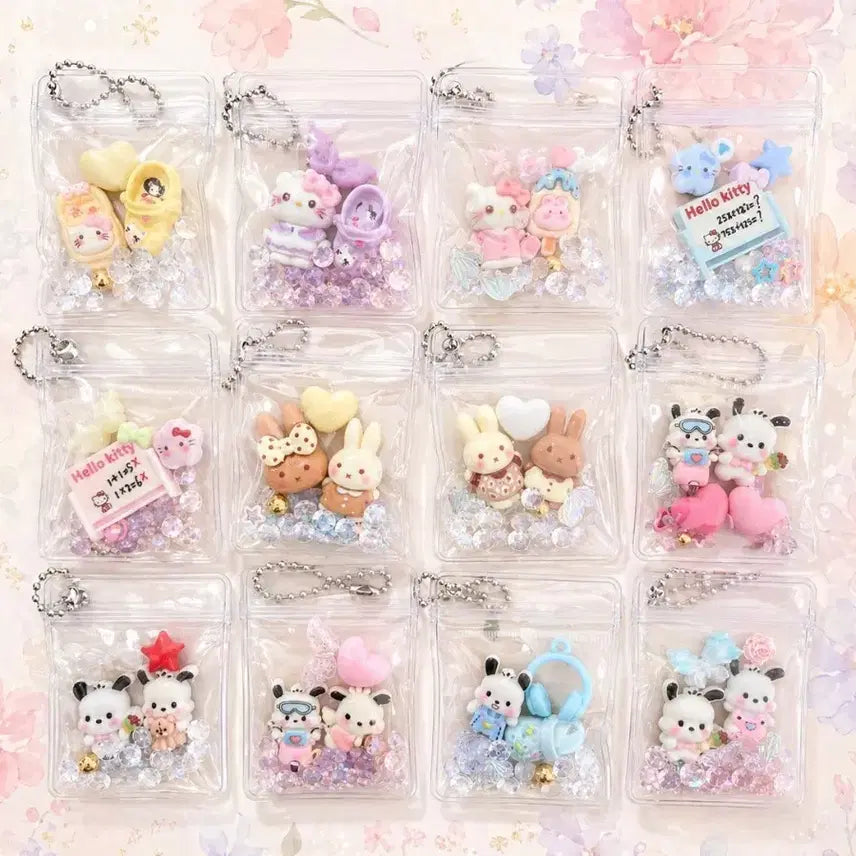 [BUNJANG] DIY Character Keyring Parts Kit / 캐릭터 키링 DIY 파츠