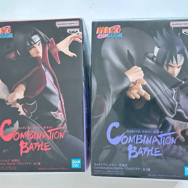 [BUNJANG] Bandai Namco Naruto Combination Battle Itachi &amp; Sasuke Figure Set / 나루토 콤비네이션 배틀 이타치 사스케 피규어 세트 반프레스토