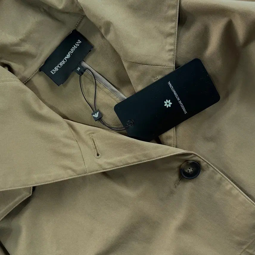 [BUNJANG] Giorgio Armani Dolman Trench Coat (New) / 아르마니 돌먼 트렌치 자켓 [새상품]