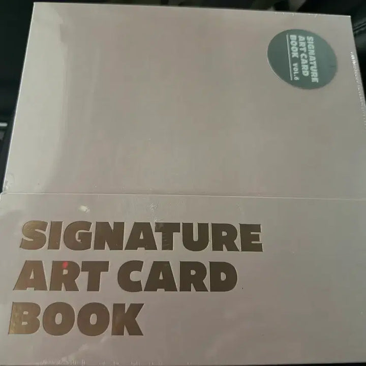 [BUNJANG] Signature Art Card Book Vol. 6 / 시그니처 아트카드북 Vol.6