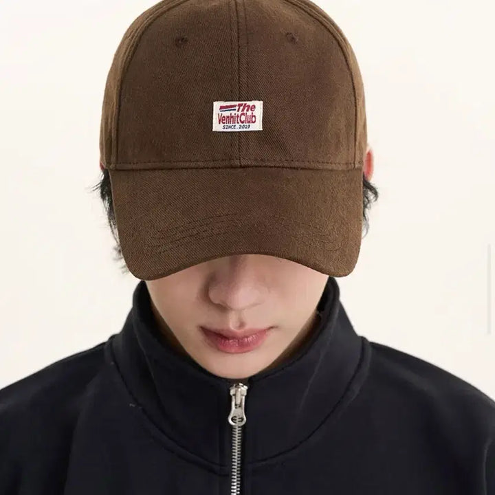[BUNJANG] Venhit Signature Cap [Brown] / MRT 시그니처 볼캡[브라운]