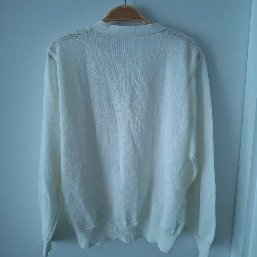 [BUNJANG] Ivory Knit Cardigan (Size 55-66) / 니트 가디건55~66반