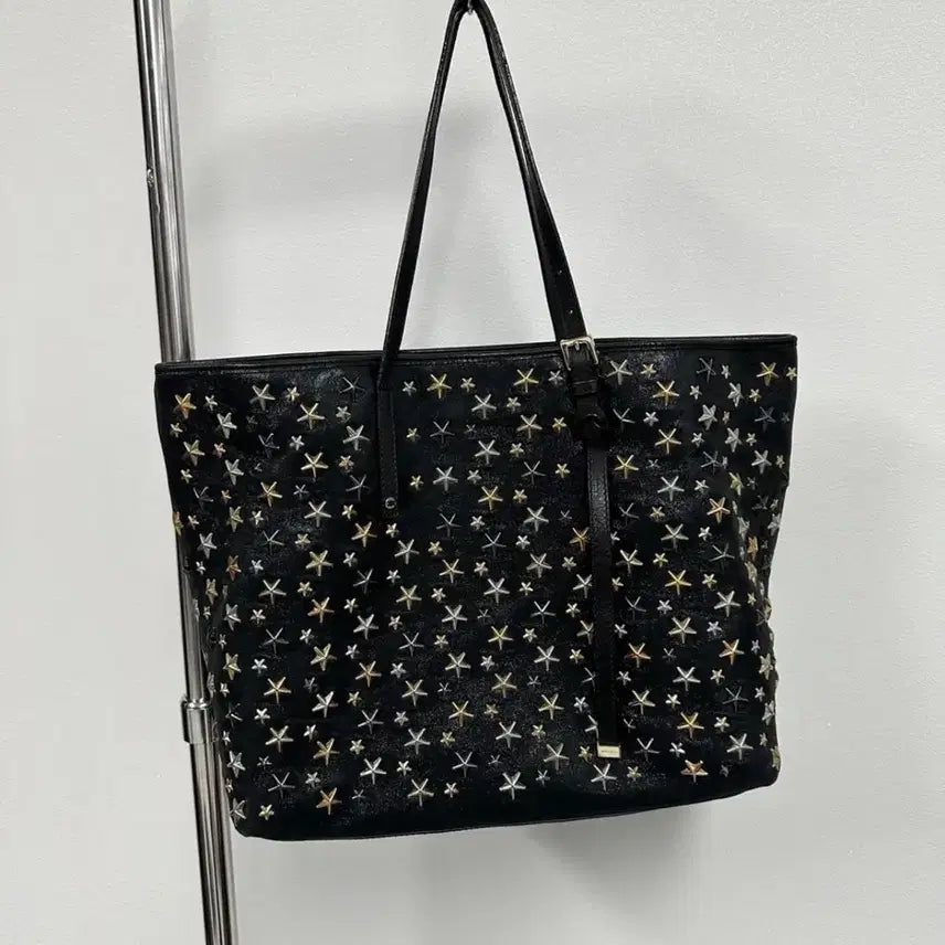 [BUNJANG] Jimmy Choo Star Stud Shoulder Bag / 지미추 스타 스터드 숄더백