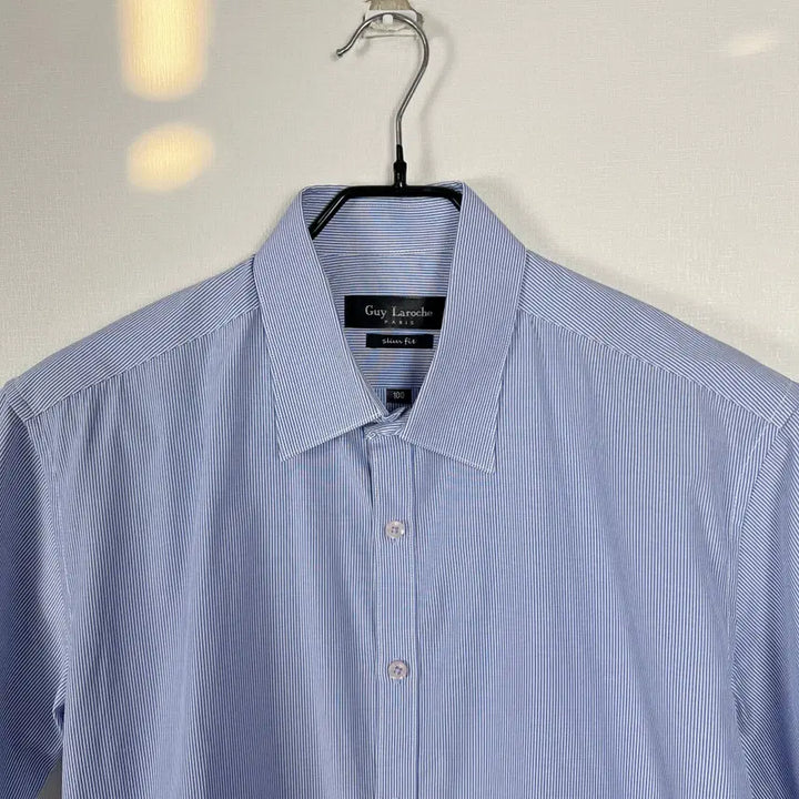 [BUNJANG] Guy Laroche Blue Short Sleeve Shirt L Vintage / 기라로쉬 반팔 셔츠 남방 여름 남100 L 라덴 빈티지