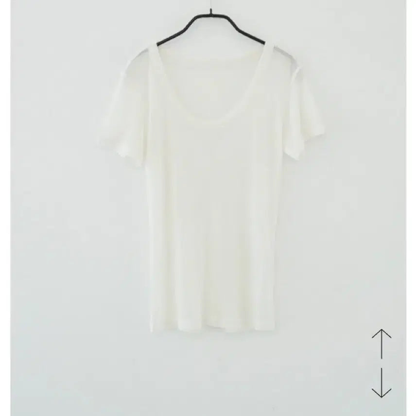 [BUNJANG] After Monday Basic Wool See-Through T-Shirt / 에프터먼데이 베이직 울 시스루티