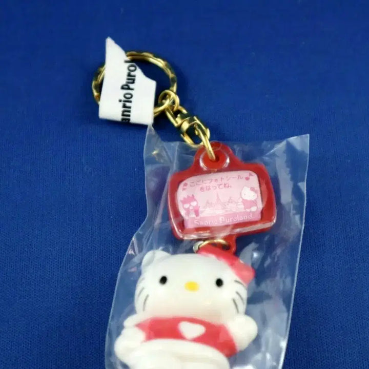 [BUNJANG] Sanrio PURLAND Kitty Charm Set / 퓨로랜드 키티 키링,프레임 키티 스트랩,포토 키티 키링