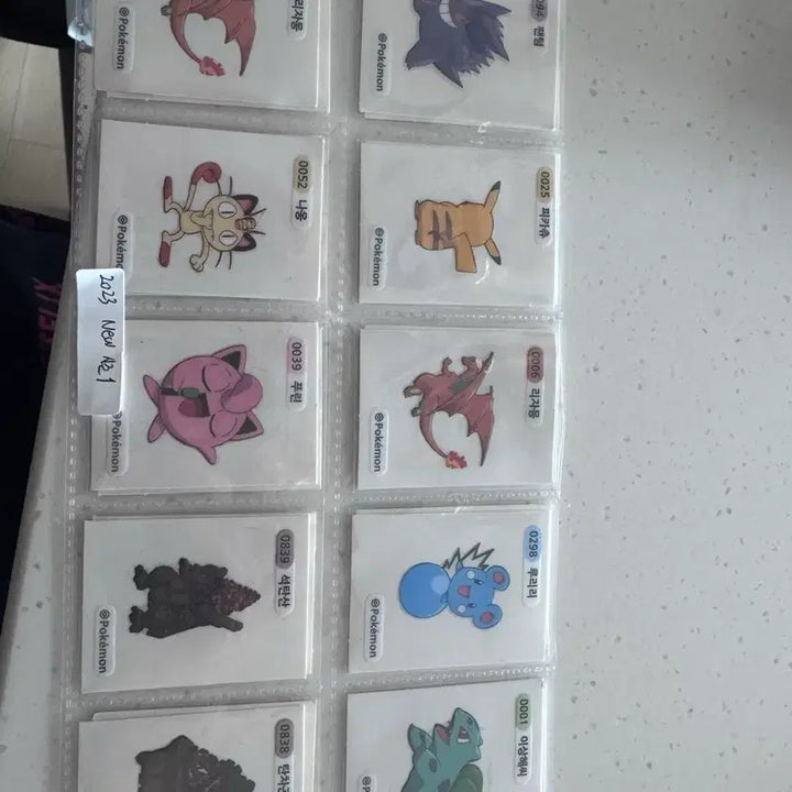 [SOLD OUT] 포켓몬 띠부씰 84장 일괄 판매
