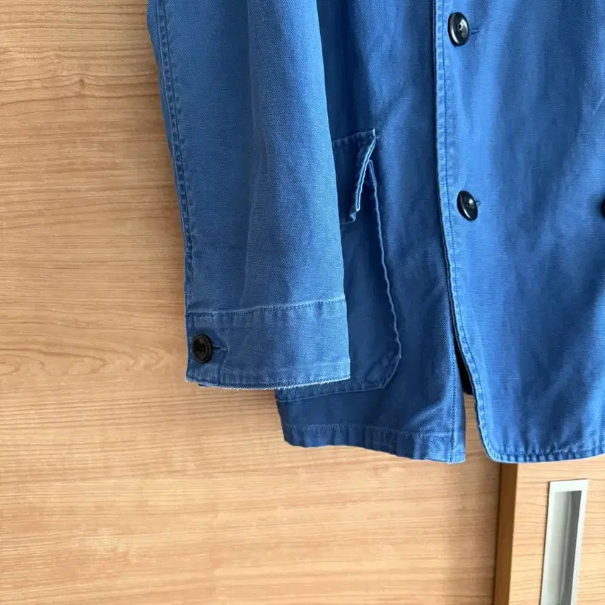 [SOLD OUT] 비헤비어 프렌치 셋업 페이디드 블루 3 프렌치 워크자켓 프렌치 트라우저