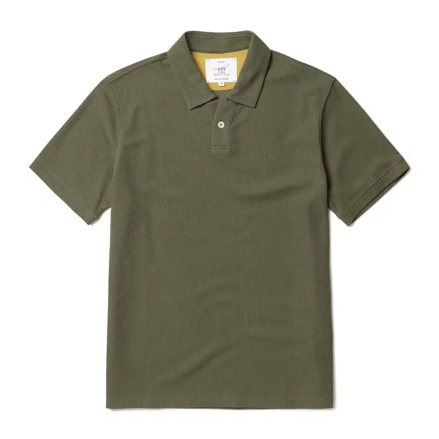 [BUNJANG] Henry Cotton Soft Collar T-Shirt / 헨리코튼 소프트립 카라 티셔츠 새제품