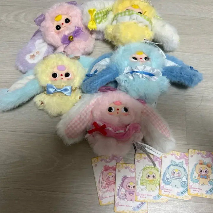 [BUNJANG] [BABY 3] Pocket Bunny Bundle Set / [베이비쓰리] 포켓버니 일괄 6마리 - 택포5