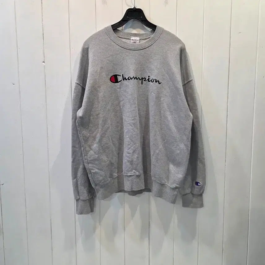 [BUNJANG] Champion Grey Sweatshirt / Champion [챔피온] 맨투맨