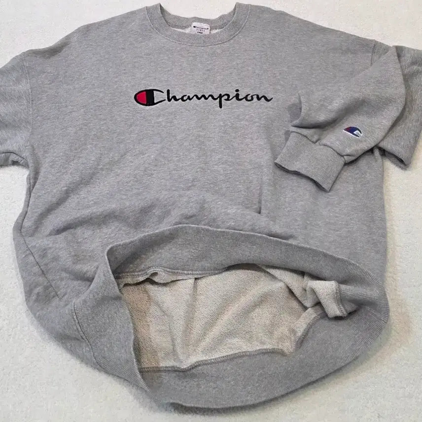 [BUNJANG] Champion Grey Sweatshirt / Champion [챔피온] 맨투맨