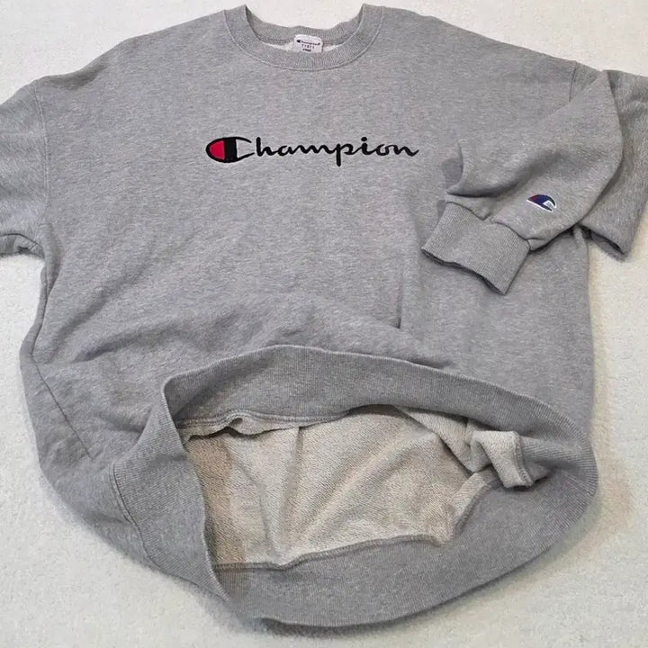 [BUNJANG] Champion Grey Sweatshirt / Champion [챔피온] 맨투맨