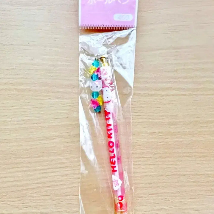 [BUNJANG] Cherry Kitty Beaded Ballpoint Pen / 체리키티 볼펜, 비즈 키티 볼펜