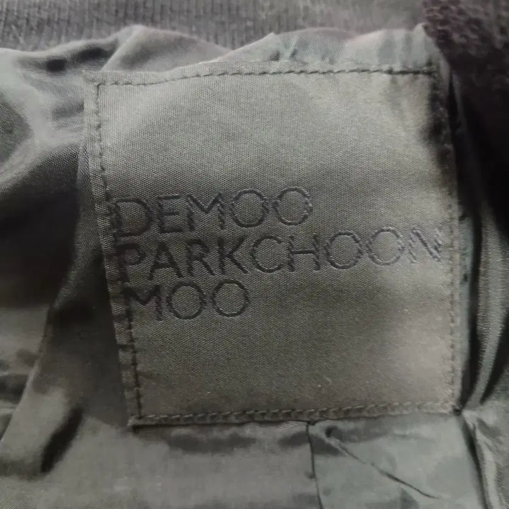 [BUNJANG] Demoo Black Leather Mix Jacket / 데무블랙가죽믹스자켓