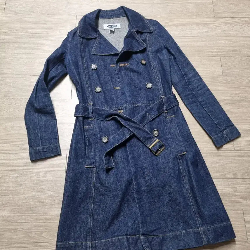 [BUNJANG] Old Navy Long Denim Jacket / 올드네이비 롱 청자켓