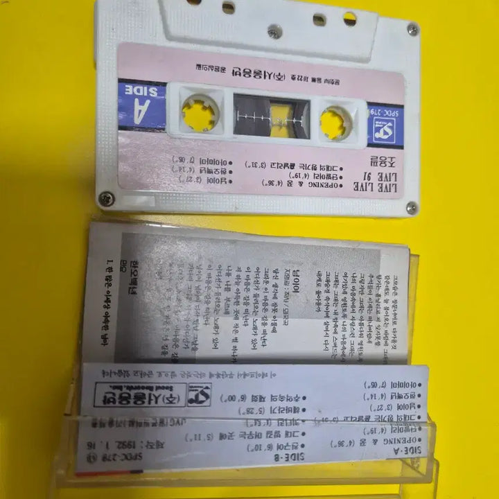 [BUNJANG] Cho Yong-pil 1991 Live Cassette Tape / 조용필 91 Live 카세트 테이프