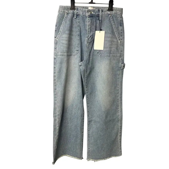 [BUNJANG] L Kume Light Blue Wide Denim Pants / L 쿠메 라이트블루 와이드 데님 팬츠